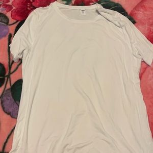 Old navy white luxe tee